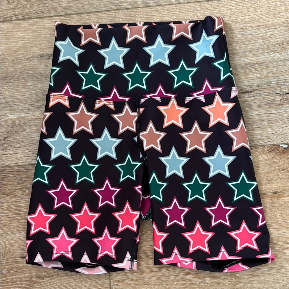 Beach Riot Starry High-Waisted Shorts